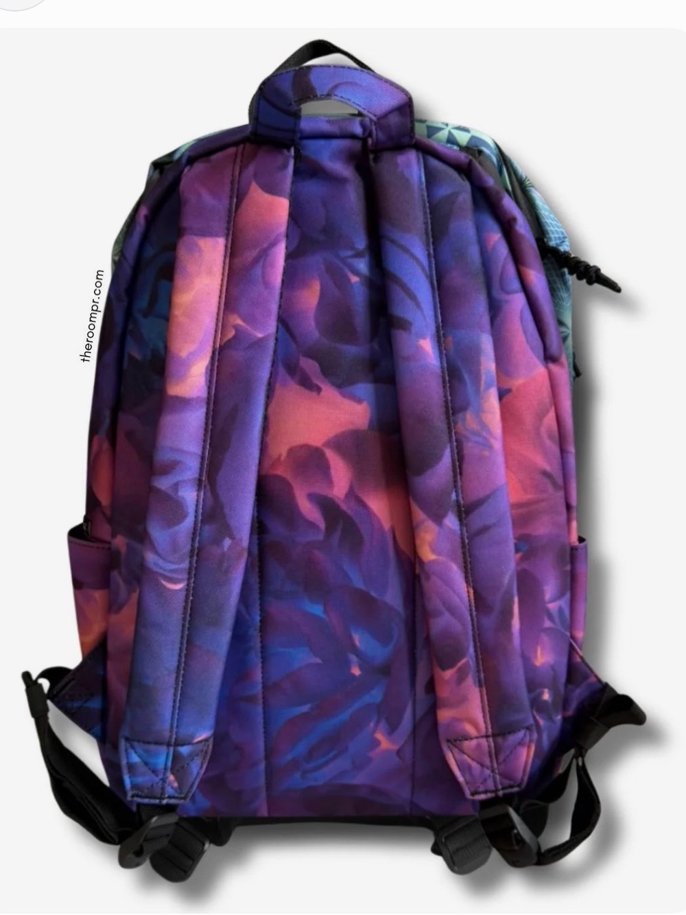 Herschel Supply Company Purple & Pink Gradient Floral Backpack - Picture 2 of 4